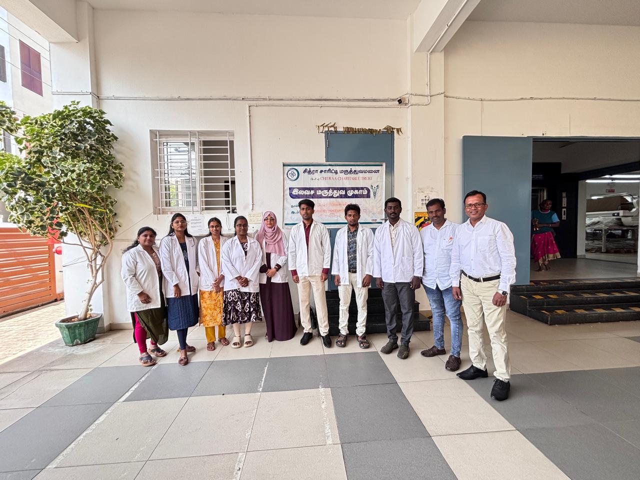 Chithra Charitable Trust medical team partnering with Qualiance
